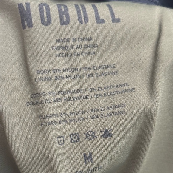 Nobull Men’s 27” Compression Tight Army Green Size Medium New - Picture 11 of 11